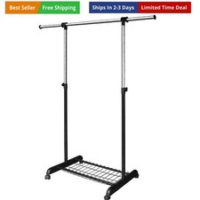 Adjustable Clothing Rack for