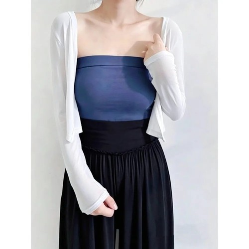 Women mesh shrug bolero sheer - shrug,