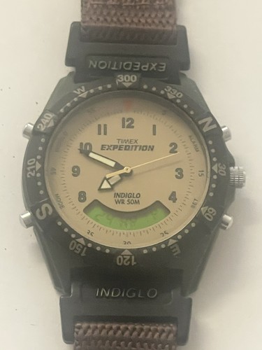 Timex expedition indiglo - expedition, wr