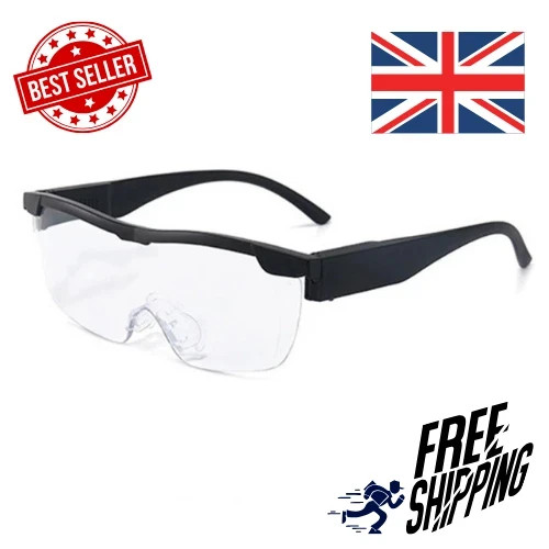 Magnifier glasses with - 2.5, x