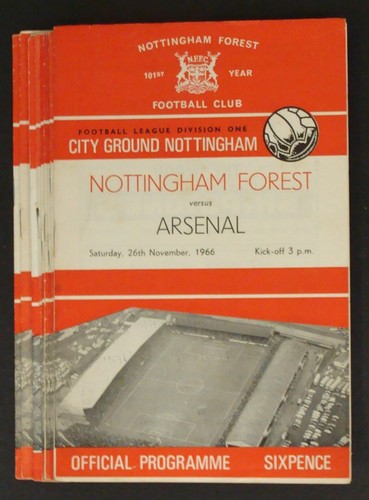 Nottingham forest 1966 1967 - nottingham,