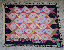 Hand Stitched Canvas With ?  Anchor Tapestry Wool.