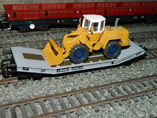 Hornby lowmac wagon with - hornby,