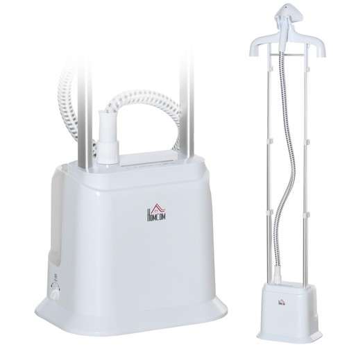 Homcom upright clothes - clothes, steamer