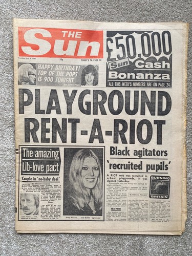 The sun newspaper 9th - the,