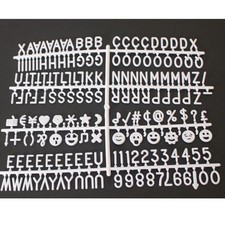 Felt Board Letter Message
