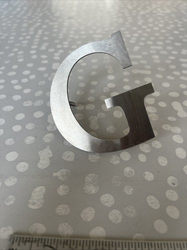 Reclaimed metal letter - metal,