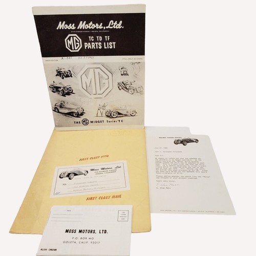 Moss motors tf parts - motors, tc