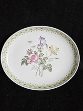 Royal Doulton Bone China 'Camilla' Sweet Dish Trinket Tray 8" X 6.75" VGC