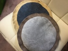 12" FILLED LEATHER SAND PAD