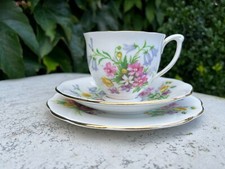 Vintage Queen Anne tea trio.
