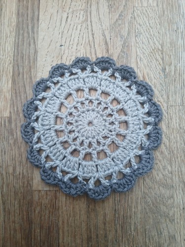 Two tone grey - grey, handmade
