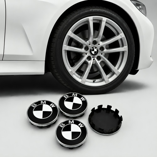 Set bmw wheel centre caps - wheel,