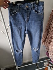 Topshop Ripped Jeans. Size Small. Measurements In Description