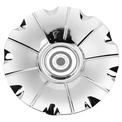 Chrome wheel rim - center, cap
