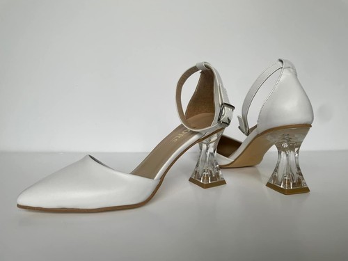 White shoes elegant ankle - white,