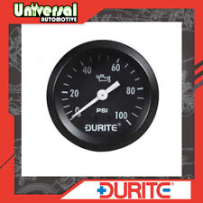 Durite Mechanical Oil Pressure Gauge with 12' Capillary - 52mm