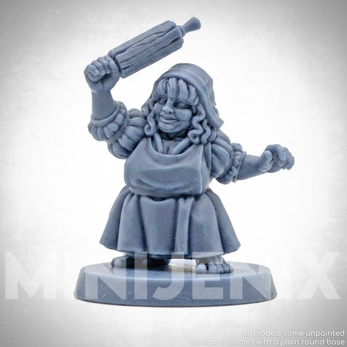 Halfling village baker fantasy - village,