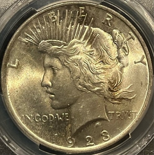 1923 peace dollar ms64 - 1923,