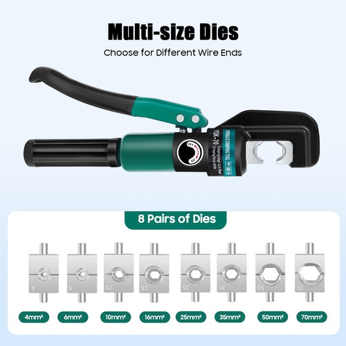 70mm hydraulic crimping - hydraulic,