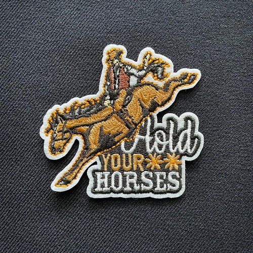 Hold your horses bucking - horses,