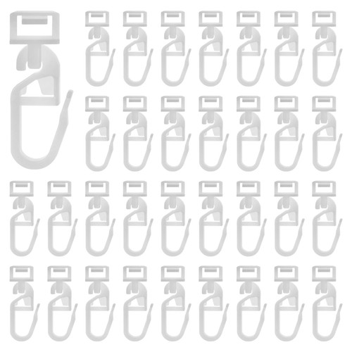 Pcs plastic curtain hooks - pcs,