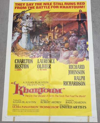 Khartoum original one sheet - khartoum,