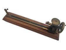 Antique Goodbrand & Co Manchester  Yarn Wool Winder Testing Scale early 1900's