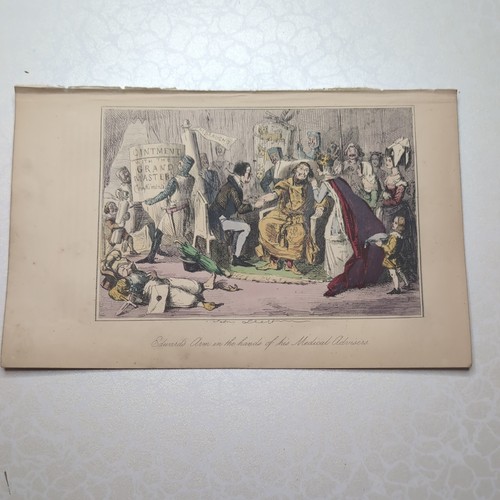 Original c1870 colour - colour, etching