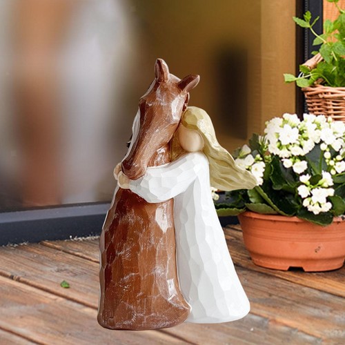 Girl and horse - girl,