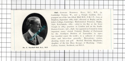 Edward marshall hall brighton - hall,