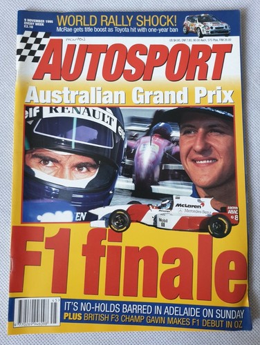Autosport magazine 9th - magazine,