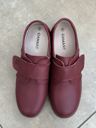 Lovely burgundy leather damart - lovely,