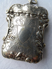Antique Silver-Plated Vesta Case