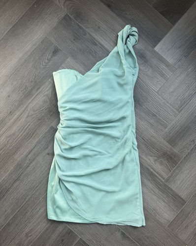 Turquoise asymmetric polly - turquoise,