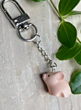 Cute little pig keychain, bag