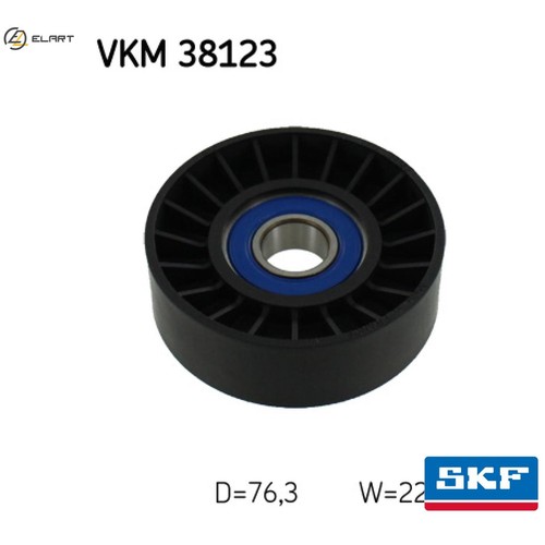 Tensioner pulley vribbed - pulley, belt