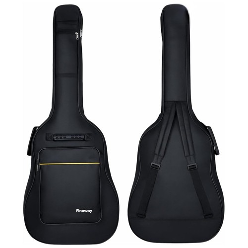 Guitar back bag black - back,