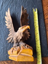 Vintage Russian/ USSR wooden Eagle