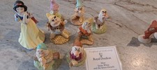 Royal Doulton Ltd Edition Ceramic Disney Snow White & 7 dwarfs.