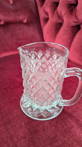 Vintage patterned jug - vintage,