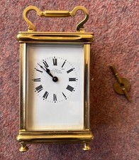 Antique carriage clock in