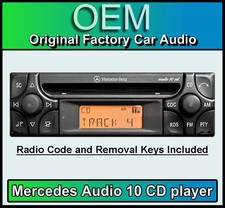 Mercedes SLK Audio 10 CD