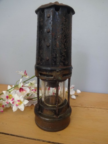 Miners lamp light 159 - lamp, antique