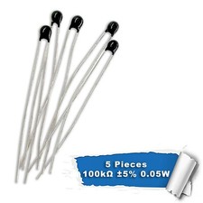 5psc  NTC Thermistor 100k MF52AT temperature sensitive resistor
