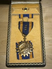 WWII AAF Air Medal Case Ribbon