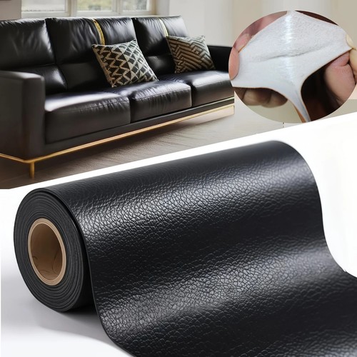 Leather self adhesive patch - leather,