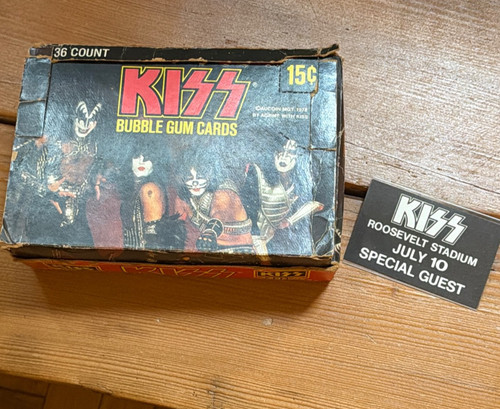 Kiss donruss trading cards - donruss,
