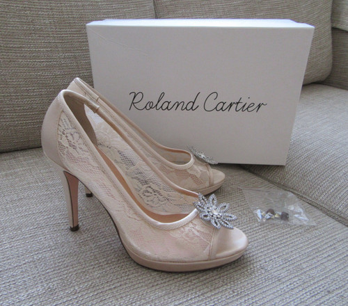 Roland cartier cream lace - cartier,