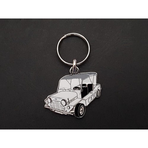 Mini moke profile keychain - profile,